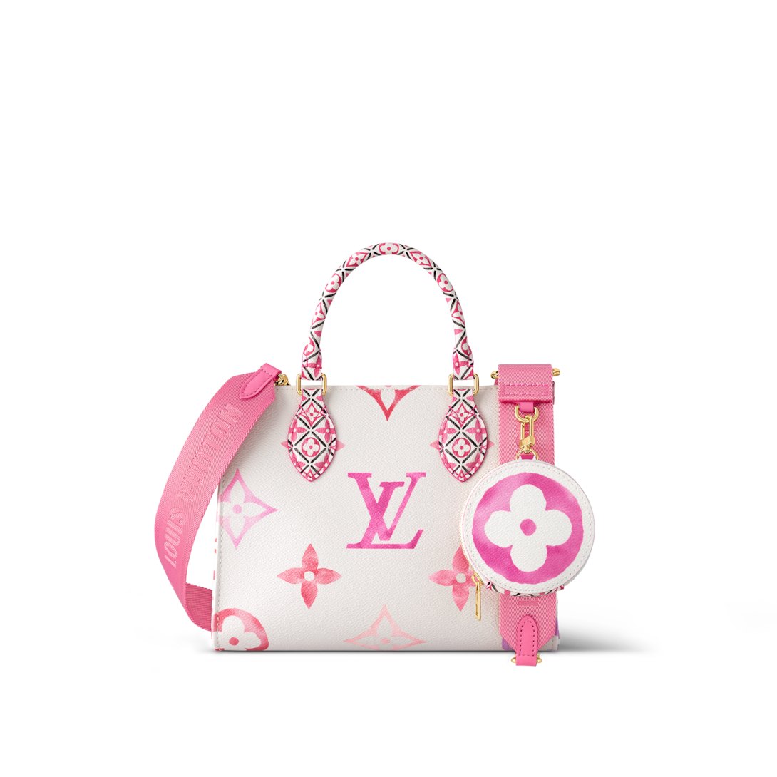 Louis vuitton best sale pink luggage